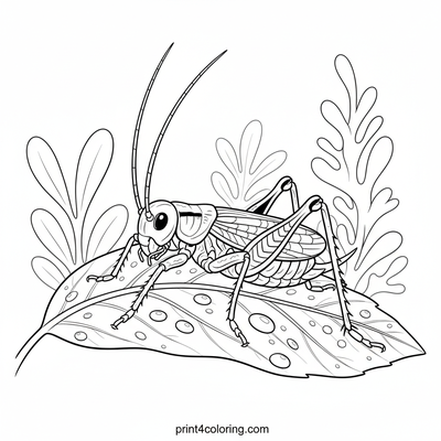 The Garden Performer's Dewy Stage - free printable coloring page