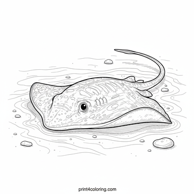 Ocean's Gentle Giant Stingray