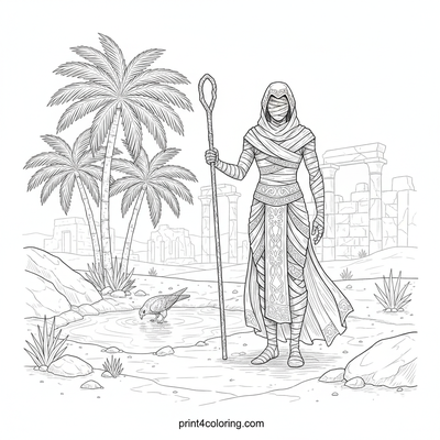 Gentle Guardian of the Oasis