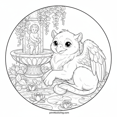 Griffin's Ancient Fountain Retreat