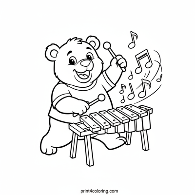 Happy Bear's Xylophone Jam