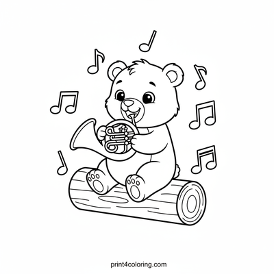 Melody Bear Cub's Cozy Concert