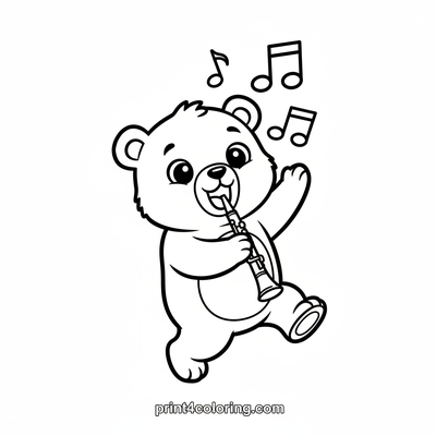 Happy Bear's Clarinet Serenade