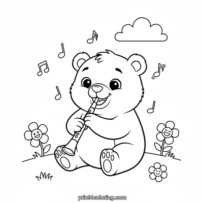 Happy Bear's Clarinet Serenade