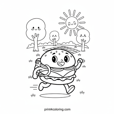 Happy Burger's Picnic Park Adventure