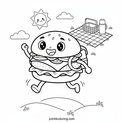 Happy Burger's Sunny Picnic Skip