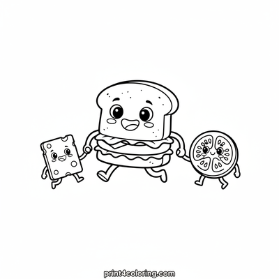 The Happy Helper Sandwich Team
