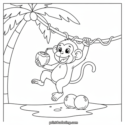 Happy Monkey's Coconut Treat