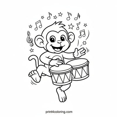 Groovy Monkey Bongo Beat