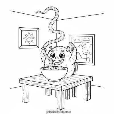 The Giggle-Noodle Gobbler