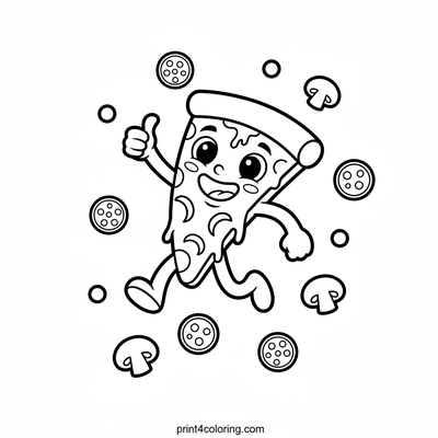 Happy Pizza Pal's Thumbs-Up Fun!