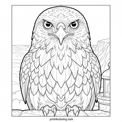 The Regal Lighthouse Guardian