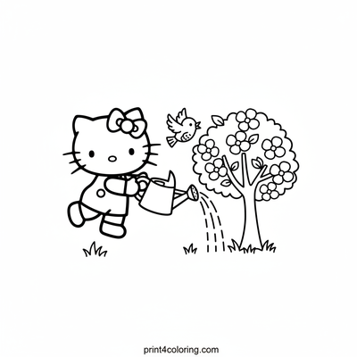 Hello Kitty's Sweet Garden Helper