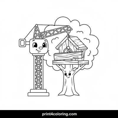 Friendly Crane's Treehouse Project