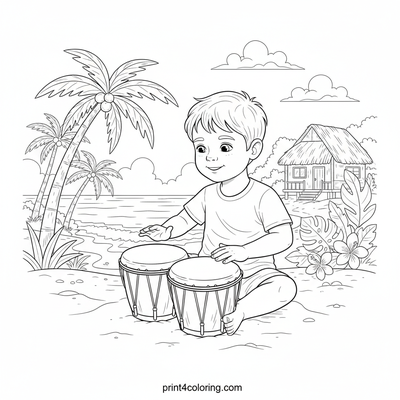 Island Child's Rhythmic Retreat