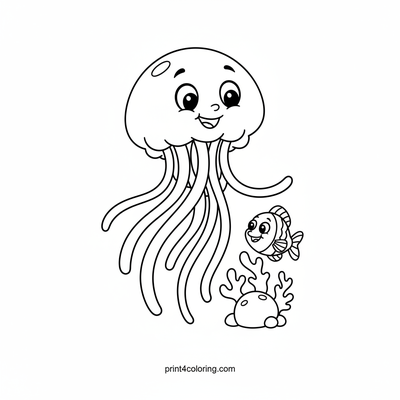 Jellyfish Coral Reef Playtime