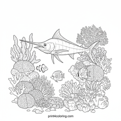 Marlin's Reef Discovery: A Young Explorer