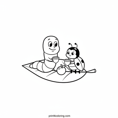 Tiny Friends' Leafy Tea Party