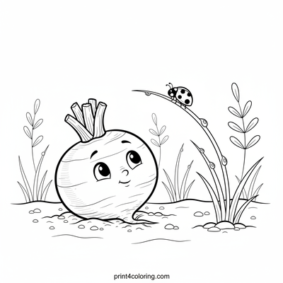 Little Beet Root's Morning Discovery