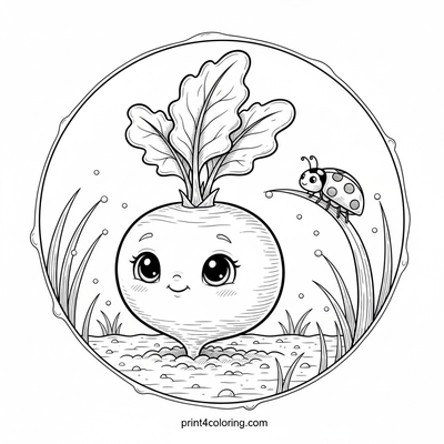 Little Beet Root's Morning Discovery