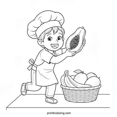 Little Chef's Tropical Fruit Masterpiece