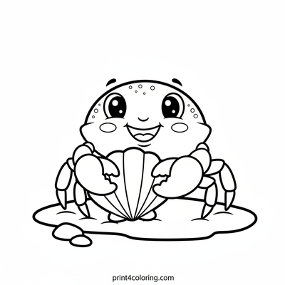 Little Crab's Seashell Treasure