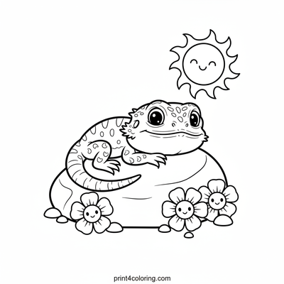 Little Dragon's Sunny Desert Nap