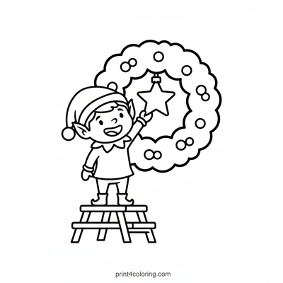 Little Elf's Festive Star