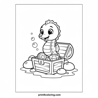 Baby Seahorse's Ocean Treasure