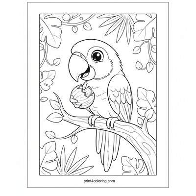 Macaw's Rainforest Feast