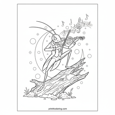 Maestro Cricket's Starry Night Serenade