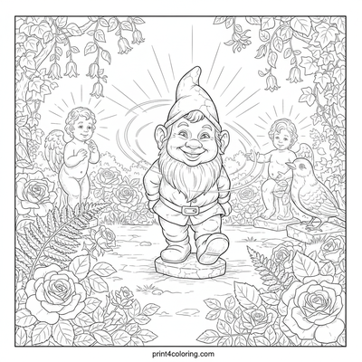 Twilight's Secret: Enchanted Garden Statues