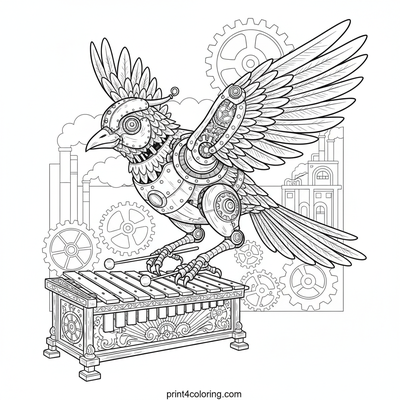 The Clockwork Concert: Mechanical Bird's Melody Machine
