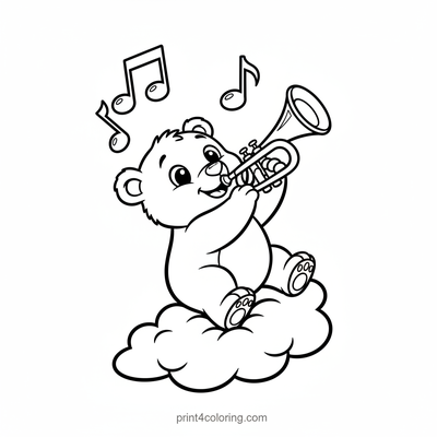 Melody Bear's First Trumpet Song