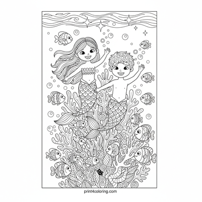 Coral Kingdom Ascent: Merfolk's Grand Expedition