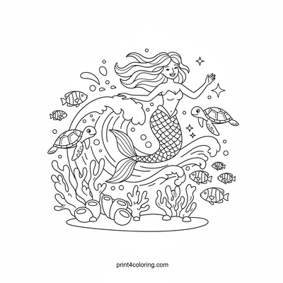 Mermaid's Sparkling Reef Adventure