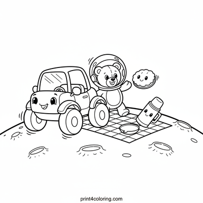 Moon Buggy's Lunar Lunch Break