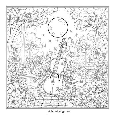 Cello's Moonlit Serenade
