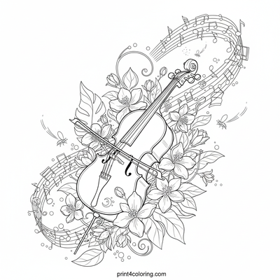 Moonlit Cello Serenade in the Secret Garden