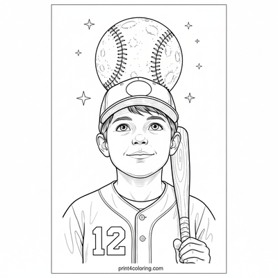 Moonlit Diamond Dreams - free printable coloring page