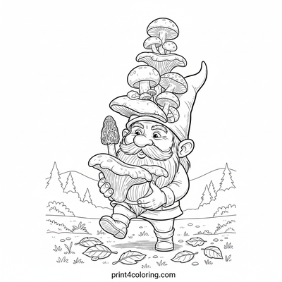 Gnome's Epic Mushroom Stack