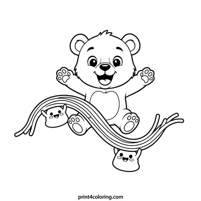 Noodle Nimble Jumper - free printable coloring page