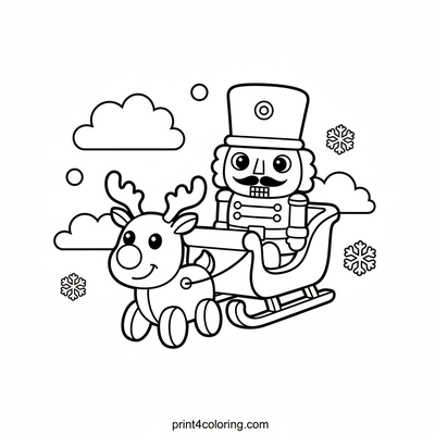 Nutcracker's Festive Sleigh Ride