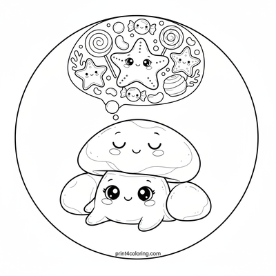 Patrick's Sweet Dream Under the Rock