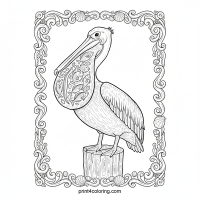 The Satisfied Pelican's Epic Catch