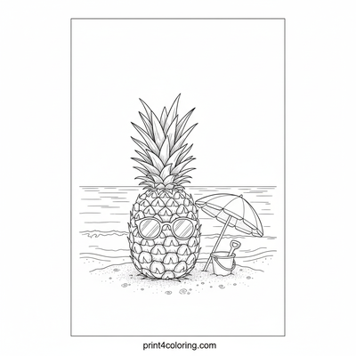 Sunny Pineapple's Beach Retreat