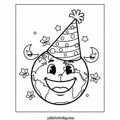 Planet Earth's Silly Hat Day Celebration