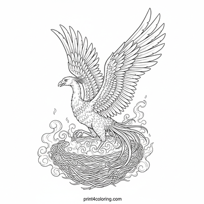 Radiant Phoenix's Morning Stretch