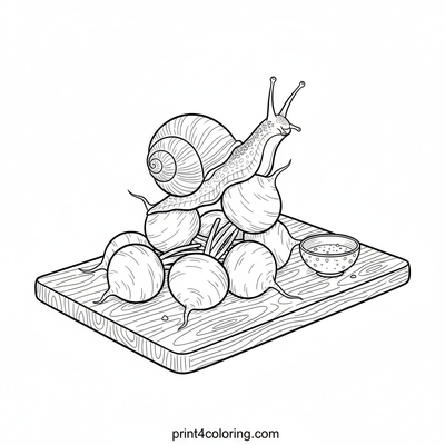 Snail's Radish Rendezvous