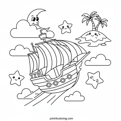 Magical Rainbow Pirate Journey